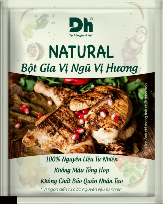 Ảnh 2 bột ngũ vị hương Dh Food Natural