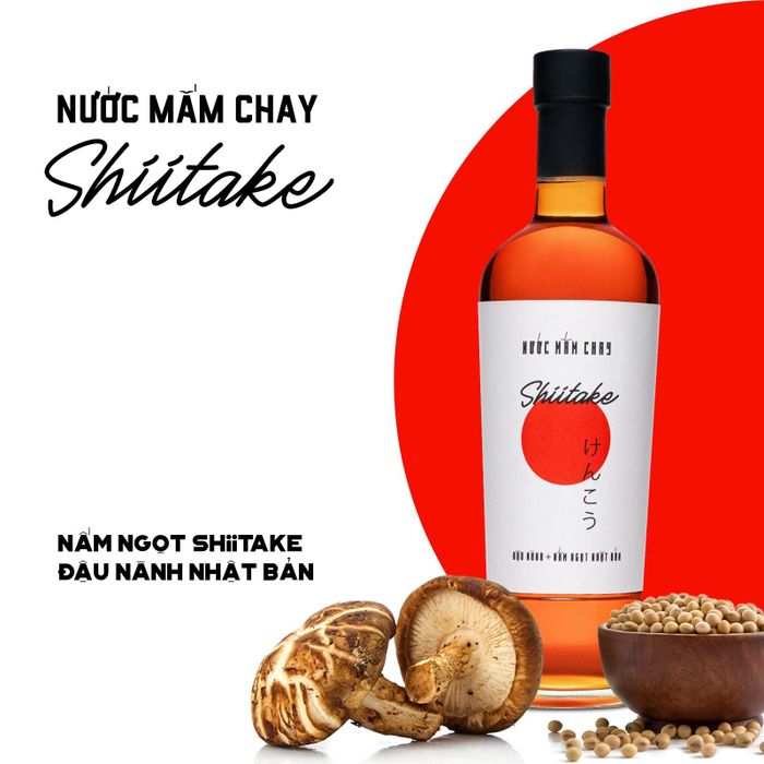 Nước mắm chay Shiitake Tĩn hình ảnh 1