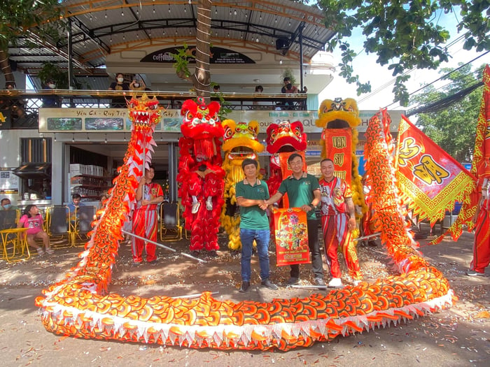 Hình ảnh Đoàn Nghệ Thuật Lân Sư Rồng Tâm Minh 1