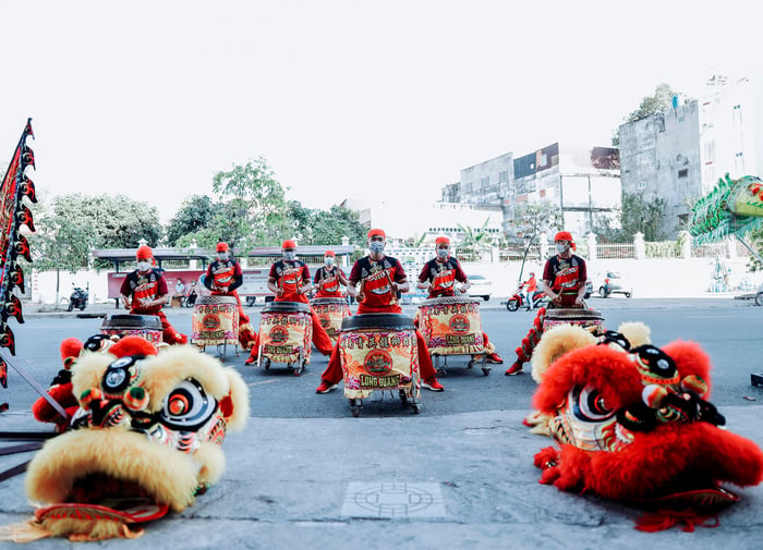 Hình ảnh Đoàn Nghệ Thuật Lân Sư Rồng Long Quang Đường 1