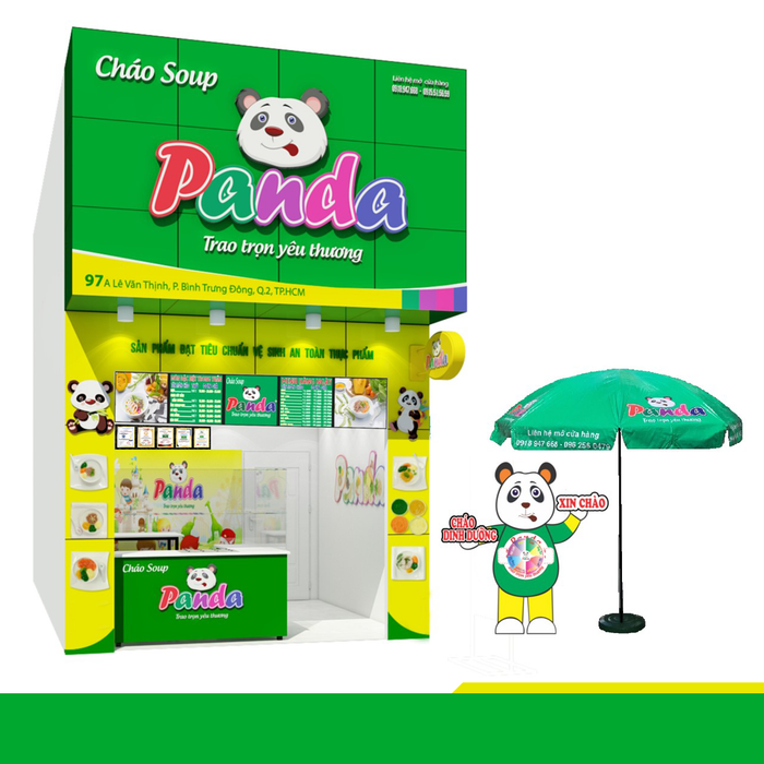 Thương hiệu Cháo Dinh Dưỡng Panda - Ảnh 1