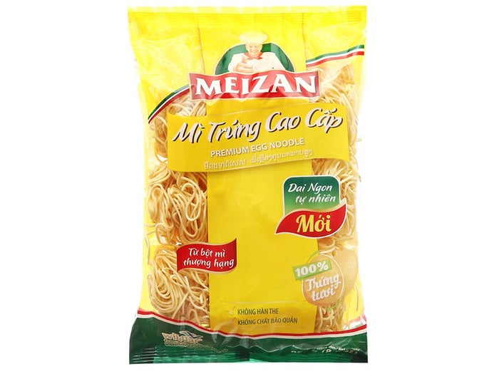 Hình ảnh mì trứng cao cấp Meizan 1