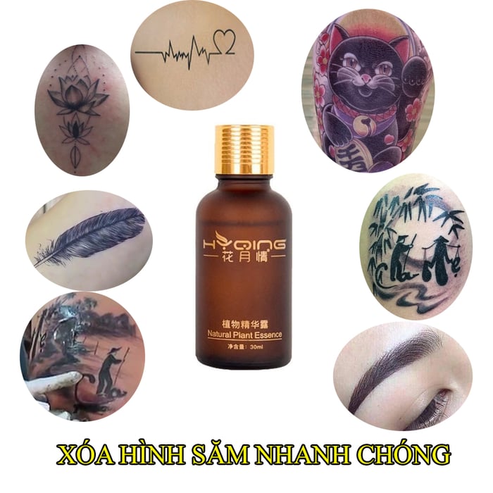 Dung dịch xóa xăm Hyqing hình 2