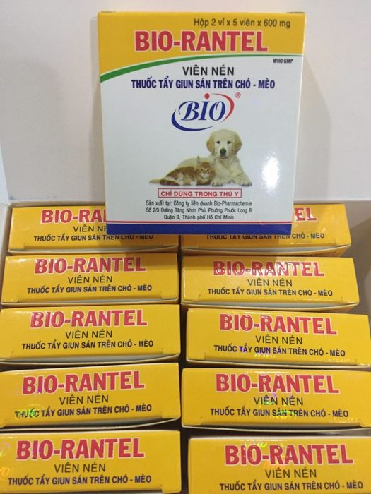 Thuốc Tẩy Giun Bio Rantel Cho Chó Mèo - Hình ảnh 1