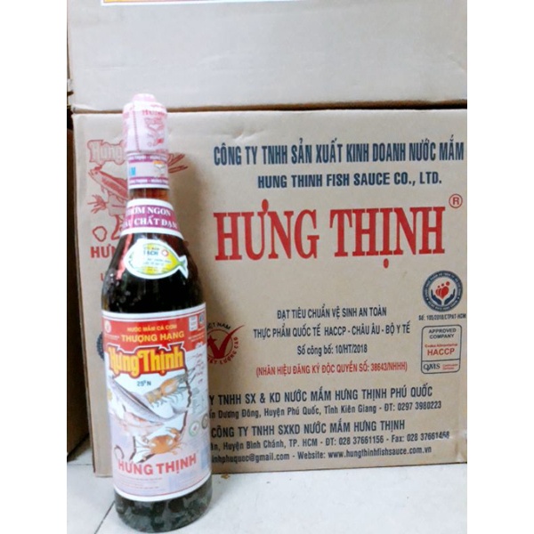 Hình ảnh nước mắm Hưng Thịnh 2