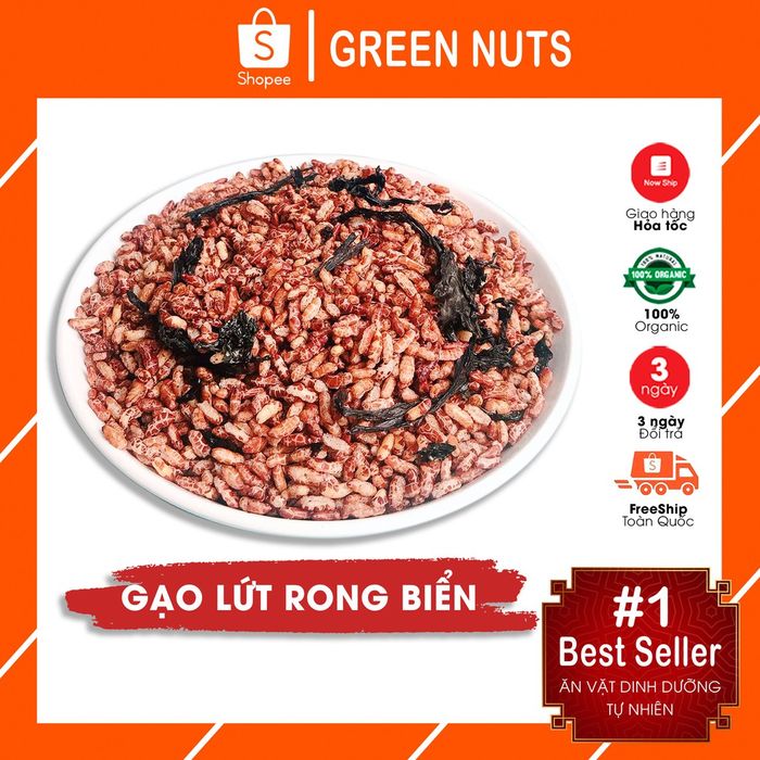 Greens Nuts - Đồ ăn vặt dinh dưỡng healthy hình 1