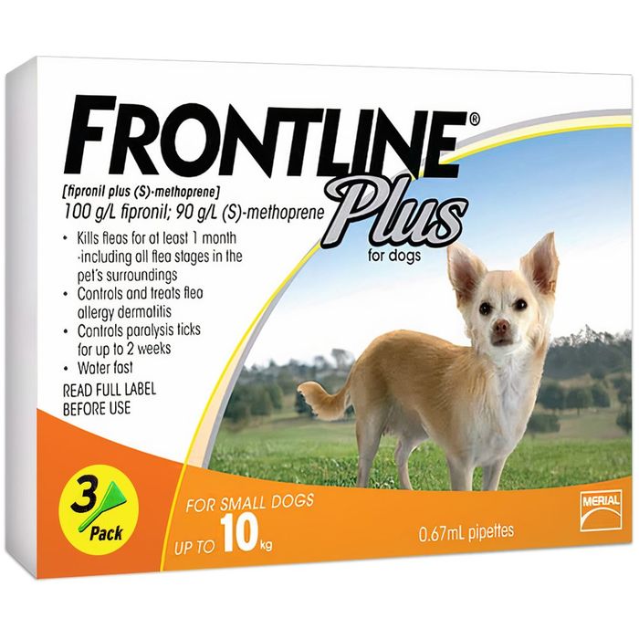 Tuýp nhỏ gáy Frontline Plus trị ve, rận, bọ chét - hình 2