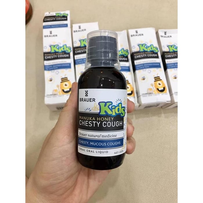 Hình ảnh Siro Trị Ho Có Đờm Brauer Chesty Cough - Ảnh 2