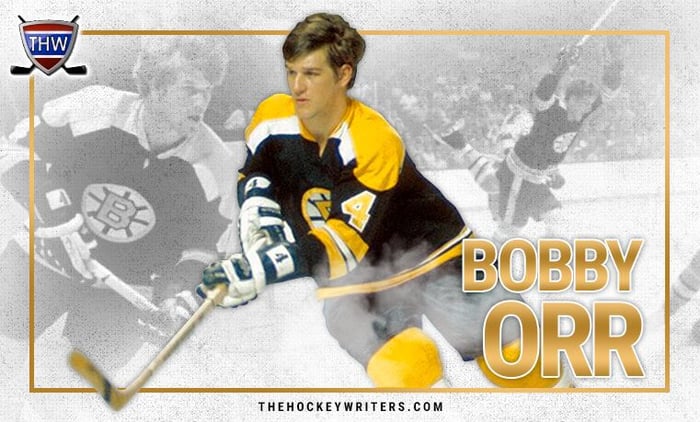 Bobby Orr là hình mẫu lý tưởng của một hậu vệ tấn công, như thể hiện trong hình 1