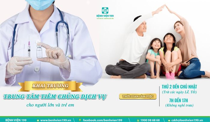 TRUNG TÂM TIÊM CHỦNG DỊCH VỤ BỆNH VIỆN 199 - Hình ảnh 1