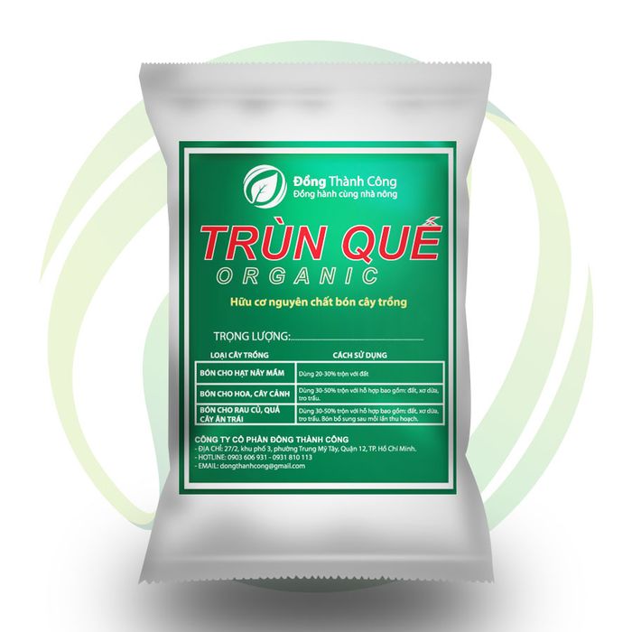 Phân trùn quế OGANIC – Công ty Đồng Thành Công ảnh 1