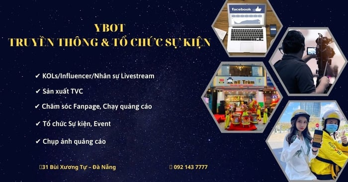 YBOT - Dịch vụ truyền thông & Tổ chức sự kiện tại Đà Nẵng, hình ảnh 1