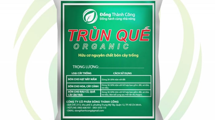 Phân trùn quế OGANIC – Công ty Đồng Thành Công ảnh 2