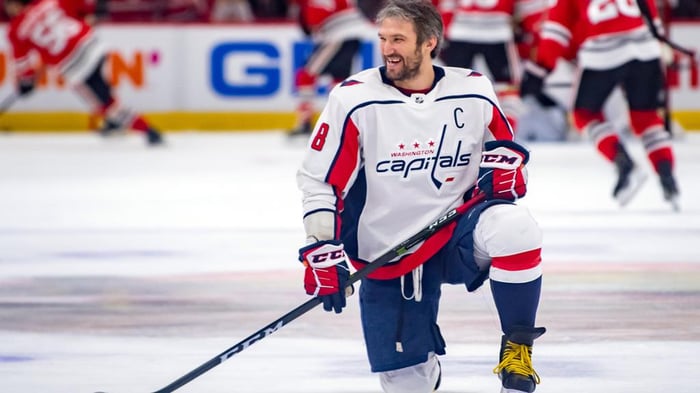 Alex Ovechkin là một trong những vận động viên khúc côn cầu hàng đầu ảnh 1