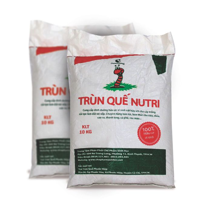 Hình ảnh của phân trùn quế Nutri lần 1