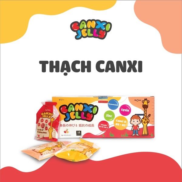 Hình ảnh Thạch Canxi Jelly vị trái cây 1