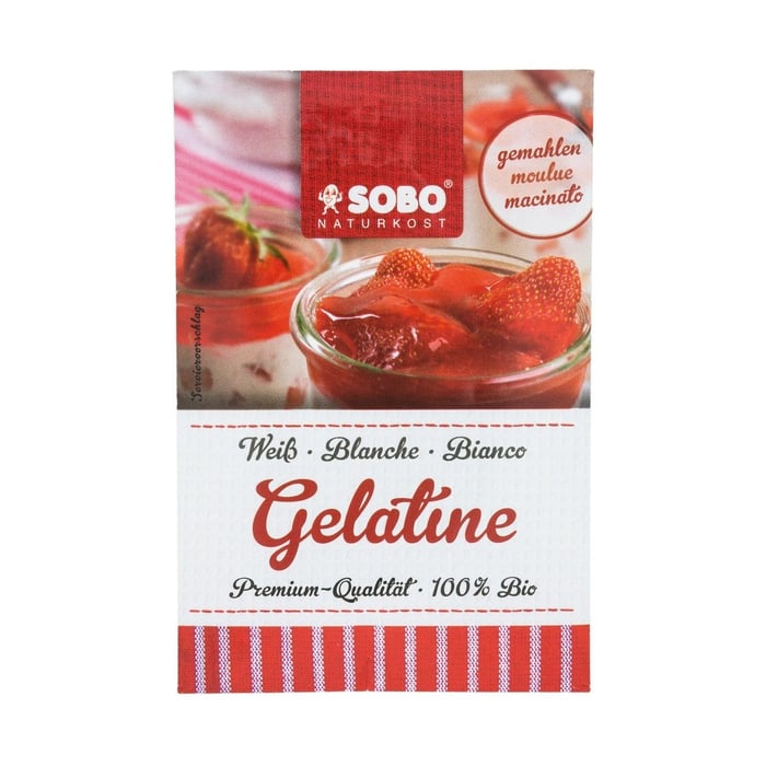 Hình ảnh bột gelatin hữu cơ Sobo 1