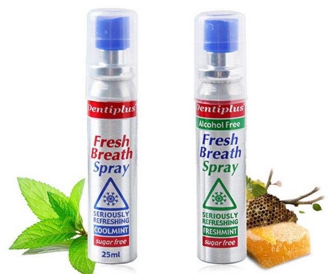 Hình ảnh 2 của chai xịt thơm miệng Dentiplus Fresh Breath Spray