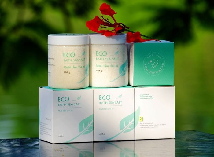 Muối Tắm Thảo Dược ECO Cho Bé - Hình 2