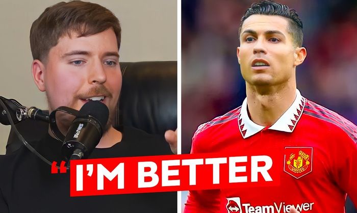 Cristiano Ronaldo và MrBeast đều sở hữu sức ảnh hưởng đáng kể trên các nền tảng mạng xã hội với lượng người theo dõi khổng lồ