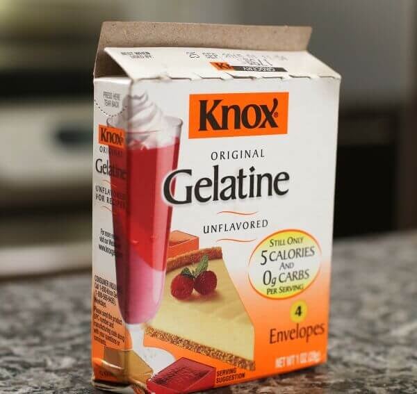 Hình ảnh bột Gelatine Knox 2