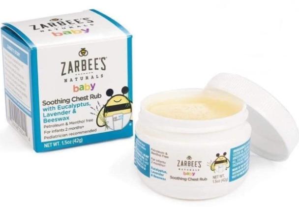 Hình ảnh 2 của Dầu bôi ấm ngực Zarbee's Naturals Baby