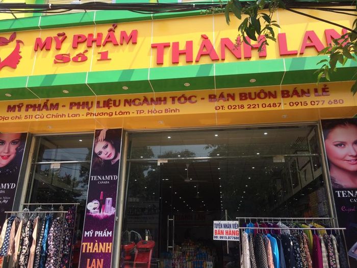 Hình ảnh mỹ phẩm Thành Lan 1