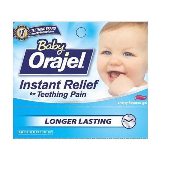 Gel bôi nướu giai đoạn mọc răng sữa Baby Orajel Long Lasting Gel, xem ảnh 1