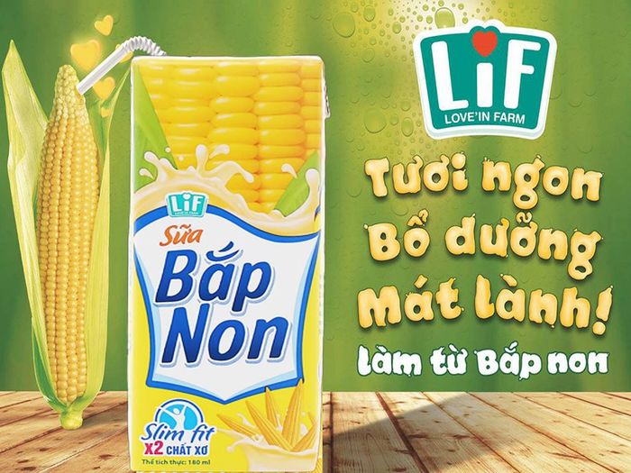 Hình ảnh sữa bắp non Lif 1