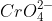 CrO₄²⁻