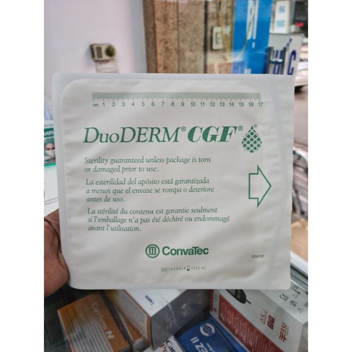 Miếng dán chống loét tì đè, vết thương, bỏng... Duoderm CGF USA - ảnh 2