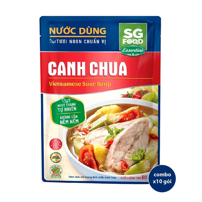 Hình ảnh của nước dùng canh chua SG Food