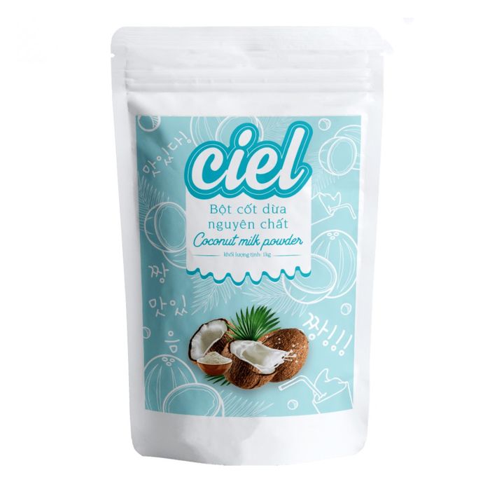 Ảnh 1 của Bột Cốt Dừa Nguyên Chất Ciel – Coconut Powder