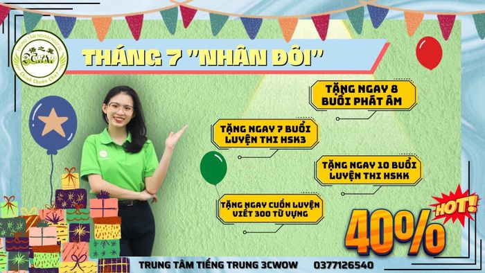 Hình ảnh Trung Tâm Tiếng Trung 3C WOW