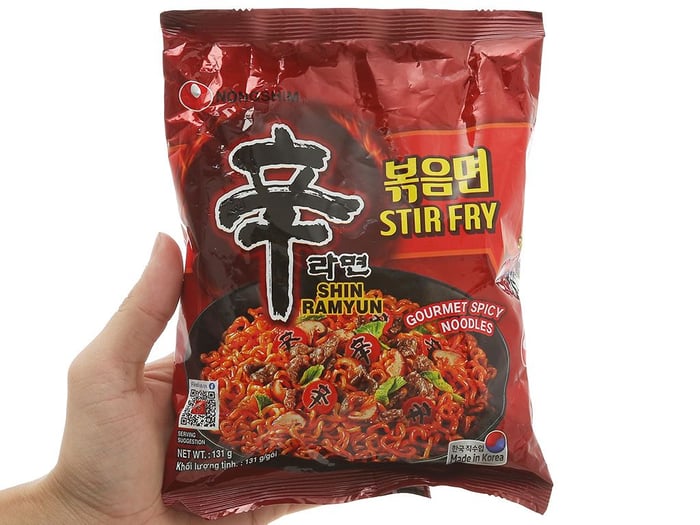 Hình ảnh mì xào khô Nongshim Shin Ramyun 2