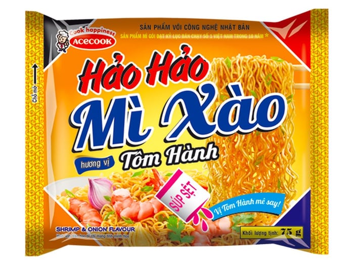 Hình ảnh mì ăn liền Hảo Hảo mì xào khô 2