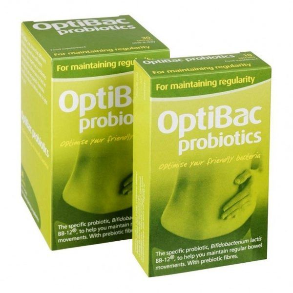 Hình ảnh Men vi sinh Optibac Probiotics chữa táo bón 1