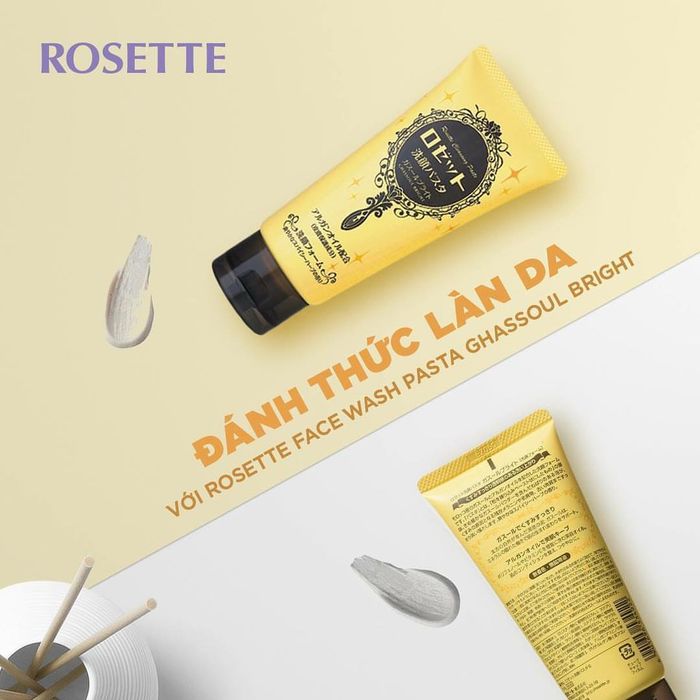 Hình ảnh sữa rửa mặt đất sét sáng da Rosette Ghassoul Bright 1