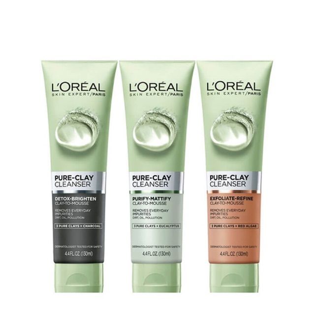 Hình ảnh Sữa Rửa Mặt L'Oreal Pure-Clay Cleanser 1