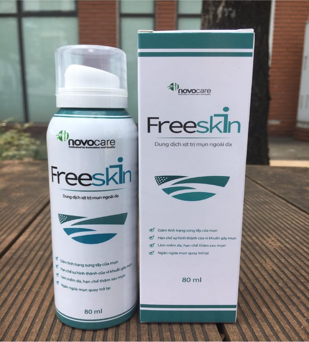 Xịt Mụn Ngoài Da FREESKIN hình 2