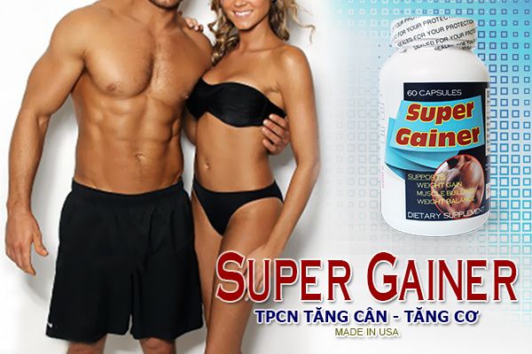 Hình ảnh Super Gainer – Viên Uống Tăng Cơ và Tăng Cân Hiệu Quả Nhất Dành Cho Người Gầy số 1