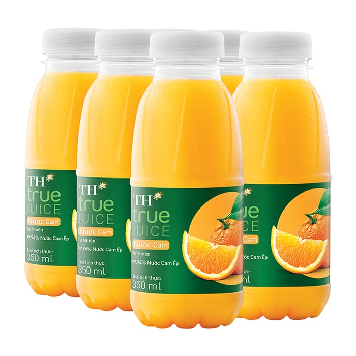 Hình ảnh 2 của nước cam nguyên chất TH True Juice