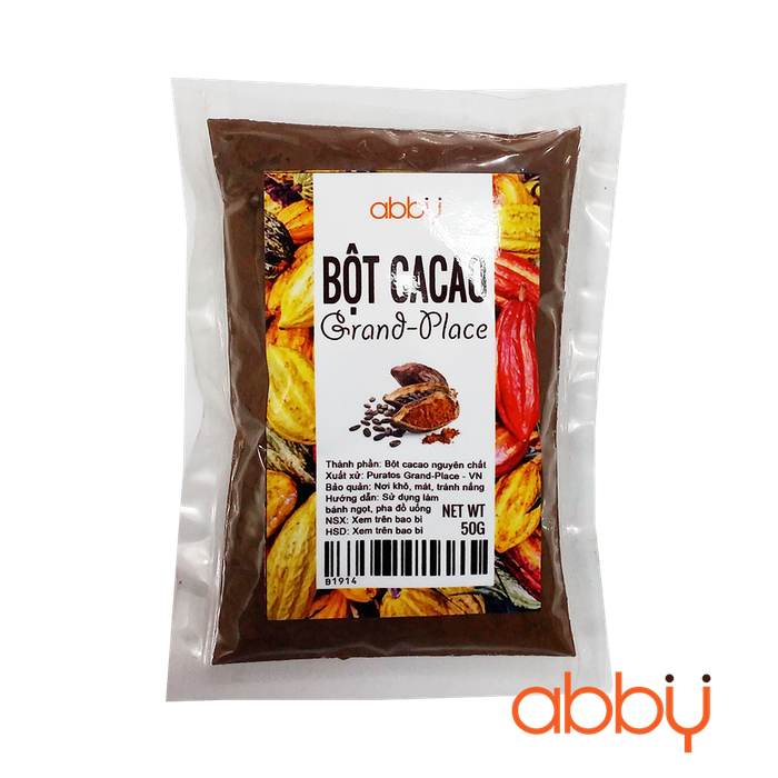 Bột cacao nguyên chất Grand Place - Hình ảnh 1