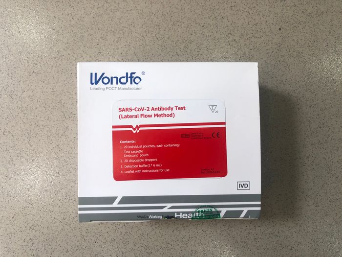 Bộ Kit Xét Nghiệm Nhanh WONDFO SARS-COV-2 antigen test Phương Pháp Dòng Chảy Bên - Hình 2