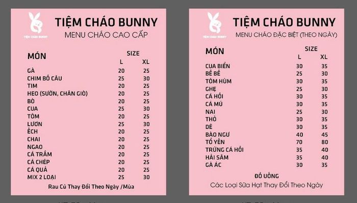 Tiệm Cháo BUNNY - Hình ảnh 2