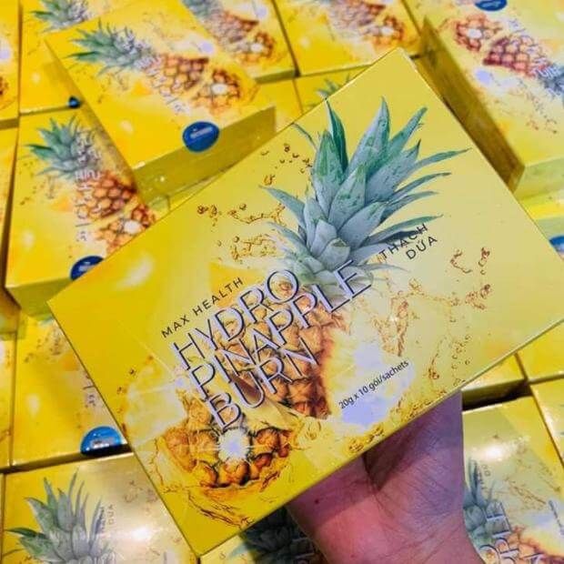 Thạch Dứa Giảm Cân Max Health Hydro Pineapple Burn - Hình ảnh 1