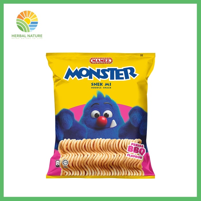 Hình ảnh Snack mì vị BBQ hiệu Mamee Monster