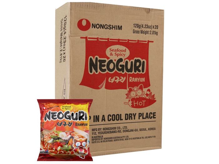 Mì Neoguri hải sản cay hình 1