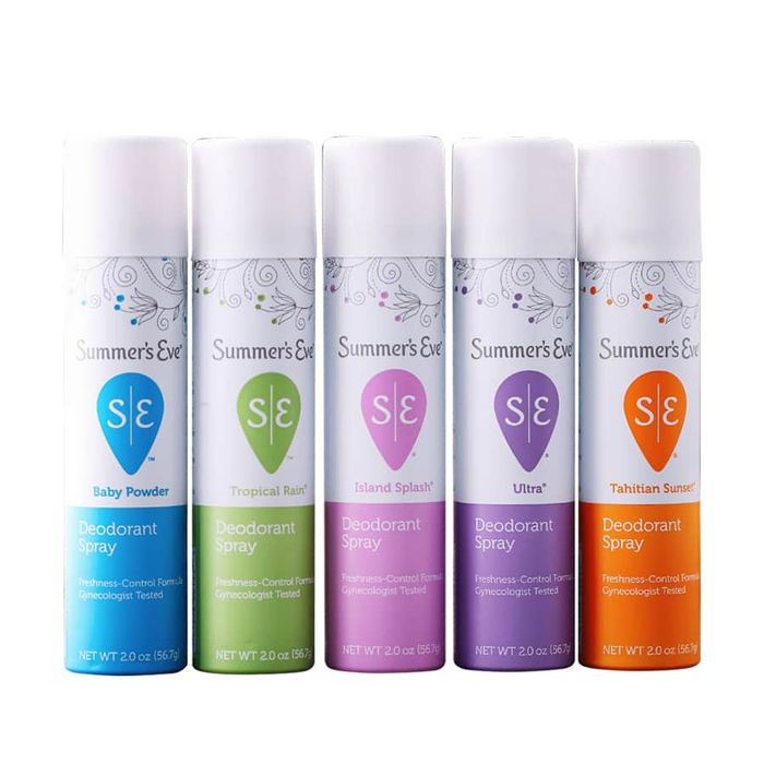 Xịt khử mùi vùng kín Summer's Eve Deodorant Spray - Hình 1