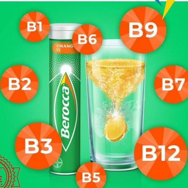 Viên sủi bổ sung vitamin và khoáng chất Berocca Performance hình 1